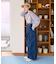 別注 サスペンダー付き ビッグ 2タック デニムパンツ＜セットアップ対応＞