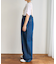 別注 サスペンダー付き ビッグ 2タック デニムパンツ＜セットアップ対応＞