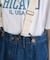 別注 サスペンダー付き ビッグ 2タック デニムパンツ＜セットアップ対応＞