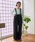 別注 サスペンダー付き ビッグ 2タック ツイルパンツ＜セットアップ対応＞