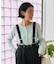 別注 サスペンダー付き ビッグ 2タック ツイルパンツ＜セットアップ対応＞
