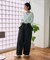 別注 サスペンダー付き ビッグ 2タック ツイルパンツ＜セットアップ対応＞