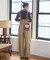 別注 サスペンダー付き ビッグ 2タック ツイルパンツ＜セットアップ対応＞