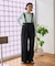 別注 サスペンダー付き ビッグ 2タック ツイルパンツ＜セットアップ対応＞