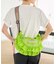 ＜再入荷＞別注 メッシュ フリル ラウンド ショルダーバッグ
