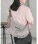 ＜再入荷＞別注 メッシュ フリル ラウンド ショルダーバッグ