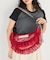 ＜再入荷＞別注 メッシュ フリル ラウンド ショルダーバッグ