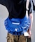 ＜再入荷＞別注 メッシュ フリル ラウンド ショルダーバッグ