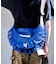 ＜再入荷＞別注 メッシュ フリル ラウンド ショルダーバッグ