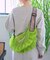 ＜再入荷＞別注 メッシュ フリル ラウンド ショルダーバッグ