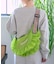 ＜再入荷＞別注 メッシュ フリル ラウンド ショルダーバッグ