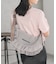 ＜再入荷＞別注 メッシュ フリル ラウンド ショルダーバッグ