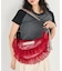 ＜再入荷＞別注 メッシュ フリル ラウンド ショルダーバッグ