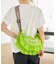＜再入荷＞別注 メッシュ フリル ラウンド ショルダーバッグ