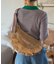 ＜再入荷＞別注 メッシュ フリル ラウンド ショルダーバッグ