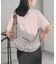 ＜再入荷＞別注 メッシュ フリル ラウンド ショルダーバッグ