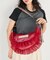 ＜再入荷＞別注 メッシュ フリル ラウンド ショルダーバッグ