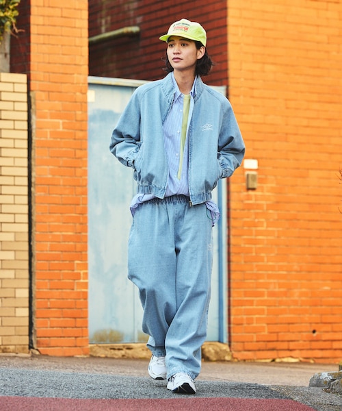 ジャケット・アウター FASHIRU stand collar denim blouson FASHIRU stand collar denim blouson