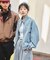 別注 DENIM STAND COLLAR BLOUSON