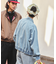 別注 DENIM STAND COLLAR BLOUSON