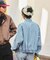 別注 DENIM STAND COLLAR BLOUSON