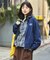 別注 DENIM STAND COLLAR BLOUSON