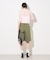 ＜新色追加＞別注 ロゴベルト付き ツイル ショートパンツ