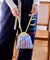 別注 マルチストライプ 巾着バッグ