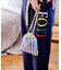 別注 マルチストライプ 巾着バッグ