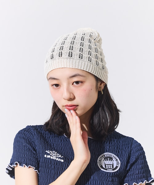 かぎ編み ニット帽｜フリークスストアの通販｜&mall（アンドモール