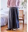 とろみ ワイドデニムパンツ＜セットアップ対応＞