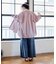 とろみ ワイドデニムパンツ＜セットアップ対応＞