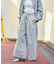 とろみ ワイドデニムパンツ＜セットアップ対応＞