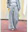 とろみ ワイドデニムパンツ＜セットアップ対応＞