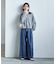 とろみ ワイドデニムパンツ＜セットアップ対応＞