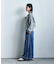 とろみ ワイドデニムパンツ＜セットアップ対応＞