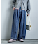 とろみ ワイドデニムパンツ＜セットアップ対応＞