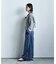 とろみ ワイドデニムパンツ＜セットアップ対応＞