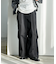 FIT MAGIC マーベルト タックワイドパンツ