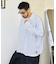 別注 オックスフォード クロップド ロングスリーブ ワークシャツ