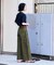 ペインター ワイドパンツ/コットンワイドパンツ