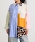 パッチワーク ビッグシャツ
