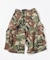 カーブシルエット リップストップ カモフラージュ柄 カーゴショーツ
