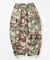 カーブシルエット リップストップ カモフラージュ柄 カーゴパンツ
