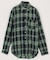 ビッグシルエット マドラスチェック BDシャツ ロングスリーブ
