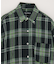 ビッグシルエット マドラスチェック BDシャツ ロングスリーブ