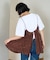 インド ラメドット刺繍 バックオープンキャミソール＜セットアップ対応＞