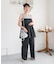 インド ラメドット刺繍 バックオープンキャミソール＜セットアップ対応＞