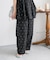 インド ラメドット刺繍 イージーパンツ＜セットアップ対応＞