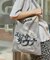 別注 メッシュバッグ付き KANNAIGI by Healthknit ワッフル